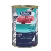 Dr.Clauders Dog Selected Meat Vadas konzerv 400g