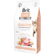 Brit Care Cat Grain Free SENSITIVE Turkey and Salmon 400g