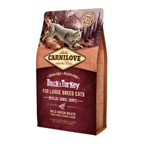 Carnilove Cat Kacsa & pulyka Large Breed – Muscles, Bones, Joints 2kg