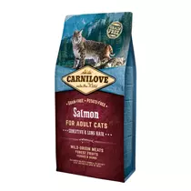 Carnilove Cat Adult Lazac – Sensitive & Long Hair 6kg