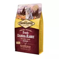 Carnilove Fresh Adult Cat csirke&nyúl Gourmand 2kg