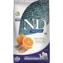 N&D Dog Ocean hering&narancs adult medium&maxi 2,5kg