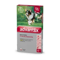 Advantix 10-25 kg közötti kutyáknak 1x2.5ml