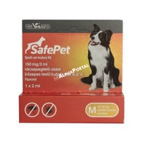 SafePet 150 mg/2 ml spot on kutya M 10-20 kg 1x