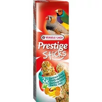 Versele Laga Prestige Sticks Dupla Rúd (Egzotikus gyümölcs) - kiegészítő eleség pintyek részére (60g)