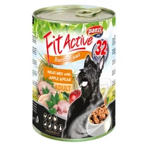 Panzi Fitactive Adult (liba,csirke,pulyka,kacsa,sárgarépa) konzerv - Felnőtt kutyák részére (415g)