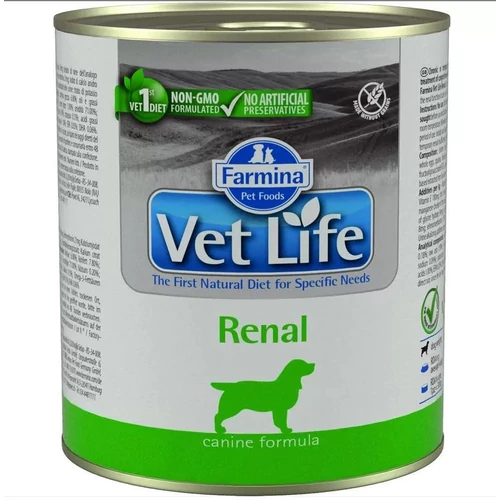 Vet Life Natural Diet Dog konzerv Renal 300g