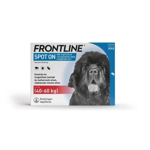 Frontline spot on XL kutya 40 kg felett 3x