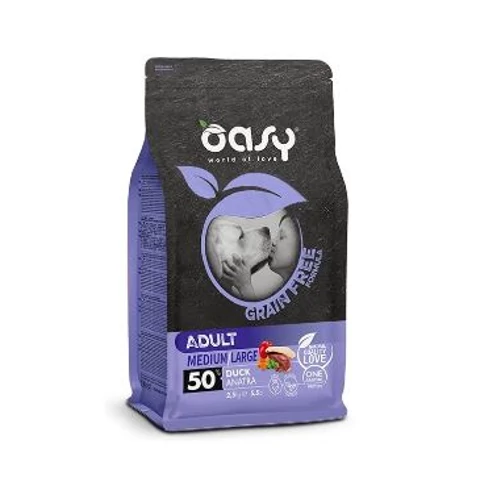 Oasy Dog GF Adult Medium/Large Duck 2,5kg