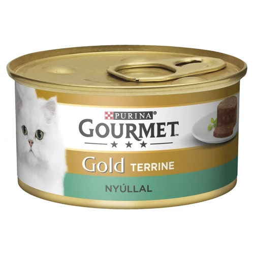 Gourmet Gold  Darabok Pástétomban - Nyúllal 85g