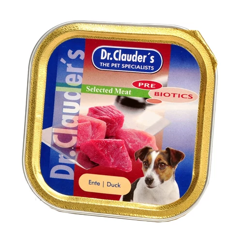 Dr.Clauders Alutálka Selected Meat Kacsa 100g