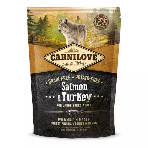 CarniLove Adult Large Lazac-Pulyka 1,5kg