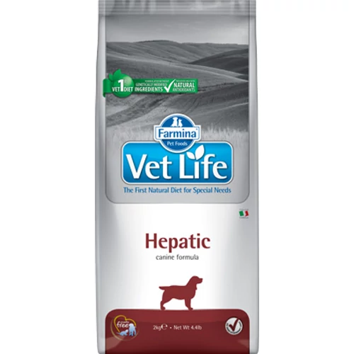 Vet Life Natural Diet Dog Hepatic 2kg