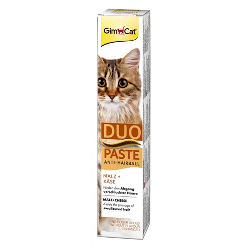 GimCat Anti-Hairball Duo Paszta sajtos 50g