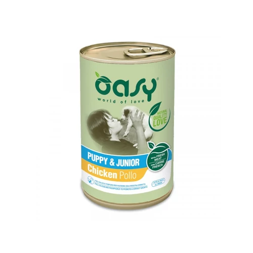 Oasy Dog Lifestage Puppy paté 400g