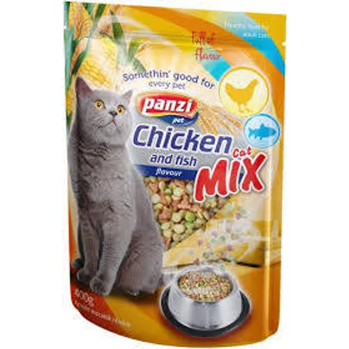 Panzi Cat-Mix Adult (csirke,hal) száraztáp (400g)